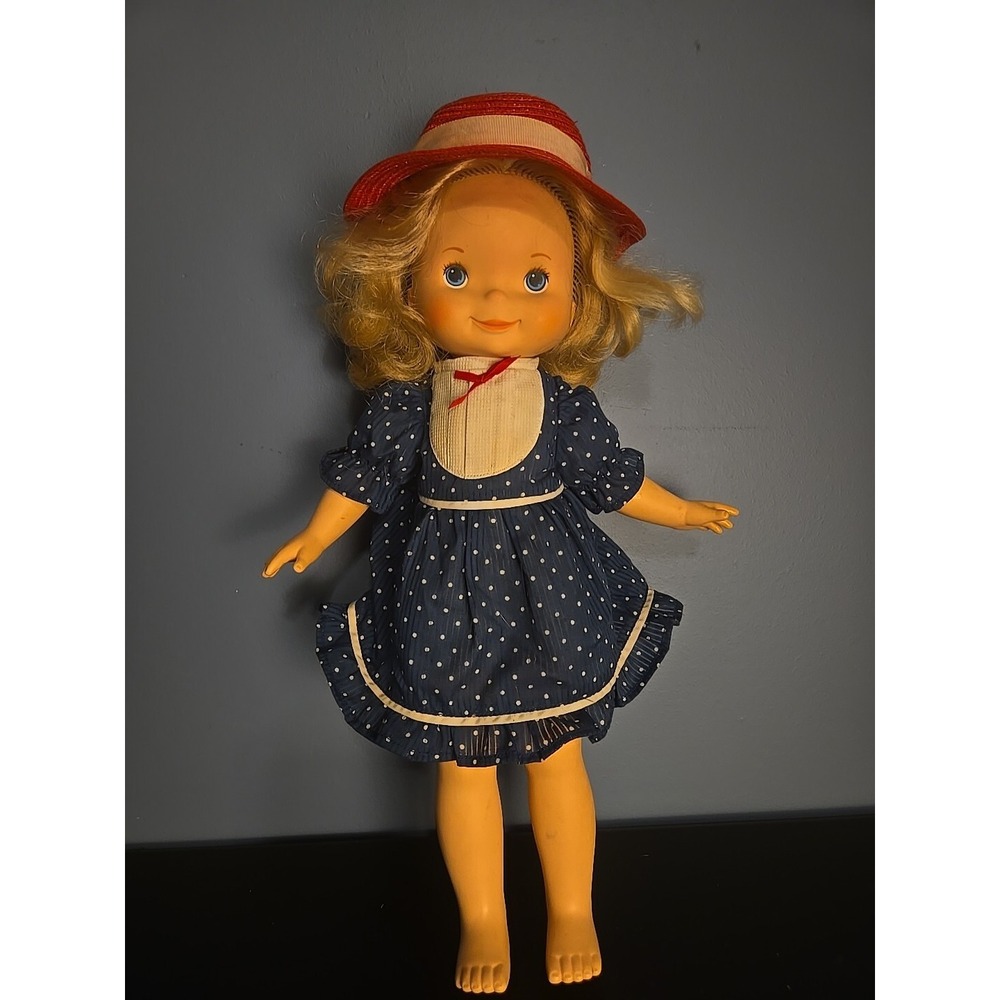 Vintage 1981 My Friend Mandy Doll #215 by Fisher Price With Red Hat